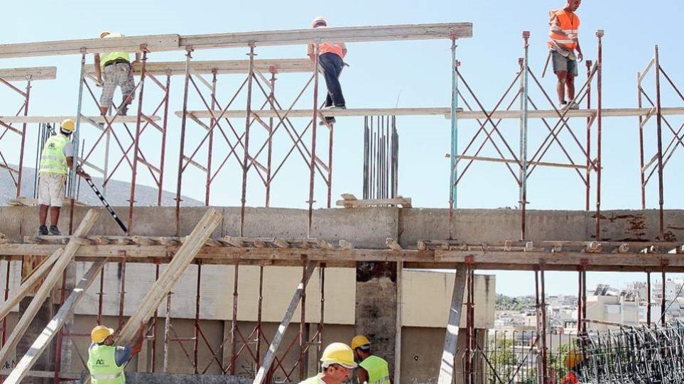 Αύξηση 32,4% στον όγκο της οικοδομικής δραστηριότητας τον Μάρτιο